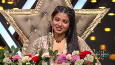 Arunita Kanjilal on Superstar Singer Season 3-Day 13 (13)
Captain [color=green][b]Arunita Kanjilal[/b][/color]'s some special moments on the set of Superstar Singer Season 3, Day 13, [i]Vivaah special[/i]
[b]Broadcast Date:[/b] April 27, 2024
[b]Picture Courtesy:[/b] Sony TV, India & Content Team Official
Keywords: Superstar Singer Season 3, Arunita Kanjilal