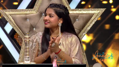 Arunita Kanjilal on Superstar Singer Season 3-Day 14 (17)
Captain [color=green][b]Arunita Kanjilal[/b][/color]'s some special moments on the set of Superstar Singer Season 3, Day 14
[b]Broadcast Date:[/b] April 28, 2024
[b]Picture Courtesy:[/b] Sony TV, India & Content Team Official
Keywords: Superstar Singer Season 3, Arunita Kanjilal
