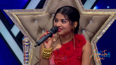 Arunita Kanjilal on Superstar Singer Season 3-Day 17 (15)
Captain Arunita Kanjilal's some special moments on the set of Superstar Singer Season 3, Day 17
Celebrating Folk Music with Meeakshi Sheshadri
Broadcast Date: 11 May 2024
Picture Courtesy: Sony TV, India & Content Team Official
Keywords: Superstar Singer Season 3, Arunita Kanjilal
