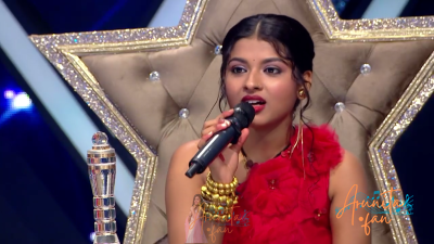 Arunita Kanjilal on Superstar Singer Season 3-Day 17 (17)
Captain Arunita Kanjilal's some special moments on the set of Superstar Singer Season 3, Day 17
Celebrating Folk Music with Meeakshi Sheshadri
Broadcast Date: 11 May 2024
Picture Courtesy: Sony TV, India & Content Team Official
Keywords: Superstar Singer Season 3, Arunita Kanjilal