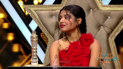 Arunita Kanjilal on Superstar Singer Season 3-Day 17 (21)
Captain Arunita Kanjilal's some special moments on the set of Superstar Singer Season 3, Day 17
Celebrating Folk Music with Meeakshi Sheshadri
Broadcast Date: 11 May 2024
Picture Courtesy: Sony TV, India & Content Team Official
Keywords: Superstar Singer Season 3, Arunita Kanjilal