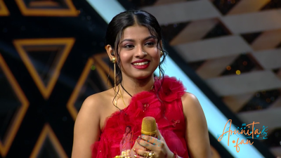 Arunita Kanjilal on Superstar Singer Season 3-Day 17 (31)
Captain Arunita Kanjilal's some special moments on the set of Superstar Singer Season 3, Day 17
Celebrating Folk Music with Meeakshi Sheshadri
Broadcast Date: 11 May 2024
Picture Courtesy: Sony TV, India & Content Team Official
Keywords: Superstar Singer Season 3, Arunita Kanjilal
