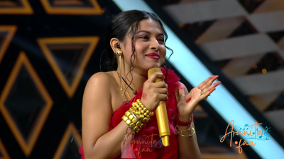 Arunita Kanjilal on Superstar Singer Season 3-Day 17 (36)
Captain Arunita Kanjilal's some special moments on the set of Superstar Singer Season 3, Day 17
Celebrating Folk Music with Meeakshi Sheshadri
Broadcast Date: 11 May 2024
Picture Courtesy: Sony TV, India & Content Team Official
Keywords: Superstar Singer Season 3, Arunita Kanjilal