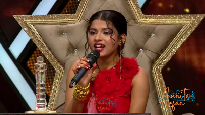 Arunita Kanjilal on Superstar Singer Season 3-Day 17 (45)
Captain Arunita Kanjilal's some special moments on the set of Superstar Singer Season 3, Day 17
Celebrating Folk Music with Meeakshi Sheshadri
Broadcast Date: 11 May 2024
Picture Courtesy: Sony TV, India & Content Team Official
Keywords: Superstar Singer Season 3, Arunita Kanjilal