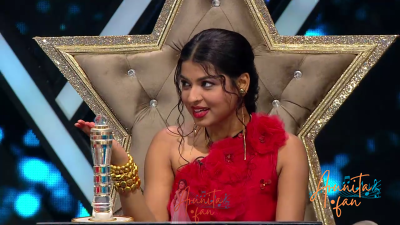 Arunita Kanjilal on Superstar Singer Season 3-Day 17 (5)
Captain Arunita Kanjilal's some special moments on the set of Superstar Singer Season 3, Day 17
Celebrating Folk Music with Meeakshi Sheshadri
Broadcast Date: 11 May 2024
Picture Courtesy: Sony TV, India & Content Team Official
Keywords: Superstar Singer Season 3, Arunita Kanjilal