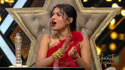 Arunita Kanjilal on Superstar Singer Season 3-Day 17 (8)
Captain Arunita Kanjilal's some special moments on the set of Superstar Singer Season 3, Day 17
Celebrating Folk Music with Meeakshi Sheshadri
Broadcast Date: 11 May 2024
Picture Courtesy: Sony TV, India & Content Team Official
Keywords: Superstar Singer Season 3, Arunita Kanjilal