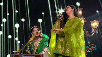 Arunita Kanjilal on Superstar Singer Season 3-Day 19 (33)
Captain [color=green][b]Arunita Kanjilal[/b][/color]'s some special moments on the set of Superstar Singer Season 3, Day 19, [i]Qawwali Night[/i]
[b]Broadcast Date:[/b] 18 May 2024
[b]Picture Courtesy:[/b] Sony TV, India & Content Team Official
Keywords: Superstar Singer Season 3, Arunita Kanjilal