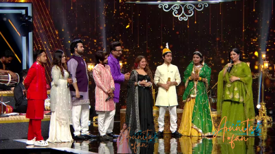 Arunita Kanjilal on Superstar Singer Season 3-Day 19 (46)
Captain [color=green][b]Arunita Kanjilal[/b][/color]'s some special moments on the set of Superstar Singer Season 3, Day 19, [i]Qawwali Night[/i]
[b]Broadcast Date:[/b] 18 May 2024
[b]Picture Courtesy:[/b] Sony TV, India & Content Team Official
Keywords: Superstar Singer Season 3, Arunita Kanjilal
