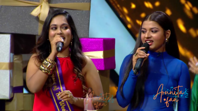 Arunita Kanjilal on Superstar Singer Season 3-Day 26 (120)
Captain [color=green][b]Arunita Kanjilal[/b][/color]'s some special moments on the set of Superstar Singer Season 3, Day 26, [i]Musical Game Night[/i]
[b]Broadcast Date:[/b] 9 June 2024
[b]Picture Courtesy:[/b] Sony TV, India & Content Team Official
Keywords: Superstar Singer Season 3, Arunita Kanjilal