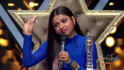 Arunita Kanjilal on Superstar Singer Season 3-Day 26 (33)
Captain [color=green][b]Arunita Kanjilal[/b][/color]'s some special moments on the set of Superstar Singer Season 3, Day 26, [i]Musical Game Night[/i]
[b]Broadcast Date:[/b] 9 June 2024
[b]Picture Courtesy:[/b] Sony TV, India & Content Team Official
Keywords: Superstar Singer Season 3, Arunita Kanjilal