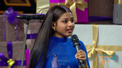 Arunita Kanjilal on Superstar Singer Season 3-Day 26 (79)
Captain [color=green][b]Arunita Kanjilal[/b][/color]'s some special moments on the set of Superstar Singer Season 3, Day 26, [i]Musical Game Night[/i]
[b]Broadcast Date:[/b] 9 June 2024
[b]Picture Courtesy:[/b] Sony TV, India & Content Team Official
Keywords: Superstar Singer Season 3, Arunita Kanjilal