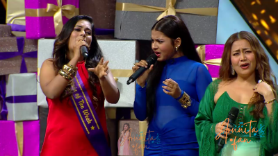 Arunita Kanjilal on Superstar Singer Season 3-Day 26 (94)
Captain [color=green][b]Arunita Kanjilal[/b][/color]'s some special moments on the set of Superstar Singer Season 3, Day 26, [i]Musical Game Night[/i]
[b]Broadcast Date:[/b] 9 June 2024
[b]Picture Courtesy:[/b] Sony TV, India & Content Team Official
Keywords: Superstar Singer Season 3, Arunita Kanjilal