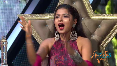 Arunita Kanjilal on Superstar Singer Season 3-Day 38 (11)
Captain [color=green][b]Arunita Kanjilal[/b][/color]'s some special moments on the set of Superstar Singer Season 3, Day 38, [i]Kahaani Rajesh Khanna Ki Special[/i]
[b]Broadcast Date:[/b] 21 July 2024
[b]Picture Courtesy:[/b] Sony TV, India & Content Team Official
Keywords: Superstar Singer Season 3, Arunita Kanjilal