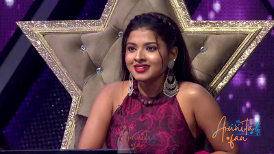 Arunita Kanjilal on Superstar Singer Season 3-Day 38 (7)
Captain [color=green][b]Arunita Kanjilal[/b][/color]'s some special moments on the set of Superstar Singer Season 3, Day 38, [i]Kahaani Rajesh Khanna Ki Special[/i]
[b]Broadcast Date:[/b] 21 July 2024
[b]Picture Courtesy:[/b] Sony TV, India & Content Team Official
Keywords: Superstar Singer Season 3, Arunita Kanjilal