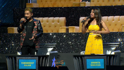 Arunita Kanjilal on SSS2 Day 3 pic- (81)
Captain Arunita Kanjilal had some beautiful moments in Superstar Singer Season 2, Day 3
Picture Courtesy: Sony TV India
Keywords: Arunita Kanjilal, Super Star Singer 2, arunita, Day 3, Episode 3