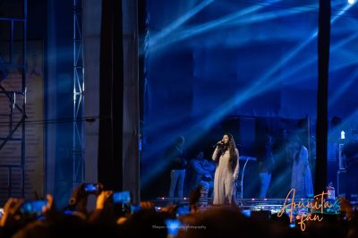 Arunita Kanjilal at Dooars Utsav 2024 Alipurduar (1)
19 তম বিশ্ব ডুয়ার্স উৎসবের ষষ্ঠ দিবস মূল মঞ্চের অনুষ্ঠান
Alipurduar, India, West Bengal
Date: January 7, 2025
Credit: Biswa Dooars Utsav
