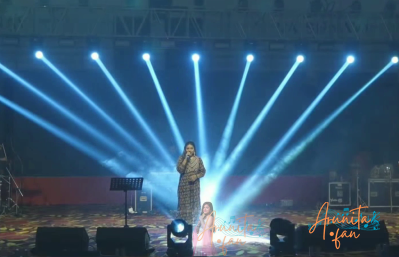 Arunita Kanjilal in Gandhidham (9)
Arunita Kanjilal in Gandhidham, Kutch, Gujarat
49th Giant Convention
Desert Pearl Convention 2024
Host: Giants group of Gandhidham
Date : 11th January 2025
Venue : Babasaheb Ambedkar Convention Centre, Rotary Circle
