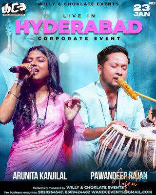 Arunita Kanjilal in Hyderabad Show Poster (1)
ANCIPS Organising Commitee, Banquet Gala Dinner
Date: 23rd January 2025, 7PM onward
Venue: OM Convention Center, Narsingi Circle, Gachibowli, Hyderabad
