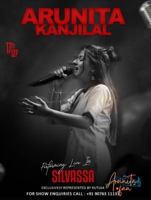 Arunita Kanjilal live in Silvassa poster
Date: Wednesday, September 17, 2025
Credit: pic: @_ramta_jogii Dress:- @kahanitheclothingstore
