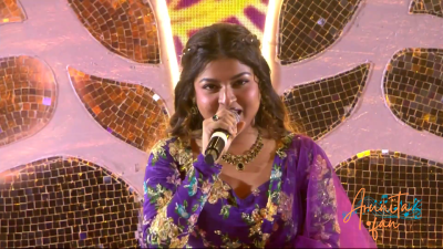 Arunita Kanjilal at the Opening Ceremony of Khelo India (2)
Arunita Kanjilal performed at the Opening Ceremony of Khelo India University Games, Rajasthan 2025.​
Date: 24th November 2025
Venue: Sawai Mansingh Stadium, Jaipur (Rajasthan)​
Credit: Prasar Bharati Sports/Rajasthan State Sports Council
#ArunitaKanjilal #MelodyQueen #ArunitaFan #KIUG2025 #KheloIndia  #kheloindiauniversitygames #padhaaromhaarerajasthan
