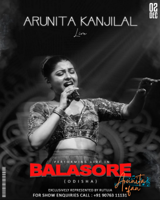 Arunita Kanjilal live in Balasore -Poster
Arunita Kanjilal live in Balasore, Odisha
Credit: MS STUDIO LIVE 2s
Nov 29, 2025
#ArunitaKanjilal #MelodyQueen #ArunitaFan #arunitaInBalasore
