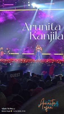 Arunita Kanjilal live in Malda (1)
ইংরেজবাজার পৌরসভার উদ্যোগে মালদা কার্নিভাল ২০২৫
English Bazar Municipality Carnival 2025
Date: 26 DECEMBER 2025
Keywords: #ArunitaKanjilal #MelodyQueen #ArunitaFan #ArunitaLiveInMalda