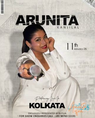 Arunita Kanjilal live at the South Howrah - Poster
South Howrah Book Fair 2026
Date: 11 January 2026
Host: দক্ষিণী সংহতি
Credit: /poonam Chaudhari
Venue: Andul road Howrah chunabhatti, South Howrah, WB
