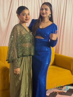 Arunita Kanjilal with Anchor Saumya Awasthi (3)
Event: Grand launching of Manas Atulyam & Manas Integrated Township, Lucknow, Uttar Pradesh
Venue: Manas City, Indira Nagar, Lucknow
Date: 27 January 2026
