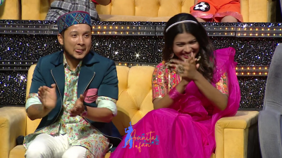 Arunita Kanjilal on SSS2 Day 27 pic- (37)
Captain Arunita Kanjilal's some special moments in Superstar Singer Season 2, Day 27
Broadcast Date: 23rd July 2022
Picture Courtesy: Sony TV India
Keywords: Arunita Kanjilal;Day 27;Episode 27;Superstar Singer Season 2