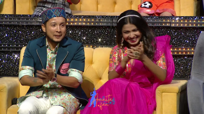 Arunita Kanjilal on SSS2 Day 27 pic- (76)
Captain Arunita Kanjilal's some special moments in Superstar Singer Season 2, Day 27
Broadcast Date: 23rd July 2022
Picture Courtesy: Sony TV India
Keywords: Arunita Kanjilal;Day 27;Episode 27;Superstar Singer Season 2