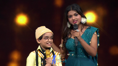 Arunita Kanjilal on SSS2 Day 8 Pic-2
Captain Arunita Kanjilal 's some beautiful moments in Super Star Singer 2, Day 8
Broadcast Date: 15th May 2022
Picture Courtesy: Sony TV India
NO COPYRIGHT INFRINGEMENT INTENDED
Keywords: Arunita Kanjilal, Super Star Singer 2, arunita, Day 8