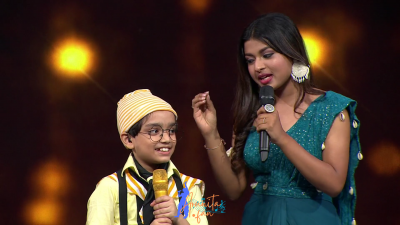 Arunita Kanjilal on SSS2 Day 8 Pic-3
Captain Arunita Kanjilal 's some beautiful moments in Super Star Singer 2, Day 8
Broadcast Date: 15th May 2022
Picture Courtesy: Sony TV India
NO COPYRIGHT INFRINGEMENT INTENDED
Keywords: Arunita Kanjilal, Super Star Singer 2, arunita, Day 8