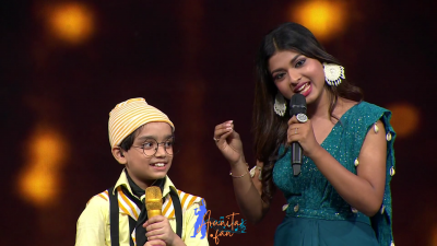 Arunita Kanjilal on SSS2 Day 8 Pic-7
Captain Arunita Kanjilal 's some beautiful moments in Super Star Singer 2, Day 8
Broadcast Date: 15th May 2022
Picture Courtesy: Sony TV India
NO COPYRIGHT INFRINGEMENT INTENDED
Keywords: Arunita Kanjilal, Super Star Singer 2, arunita, Day 8