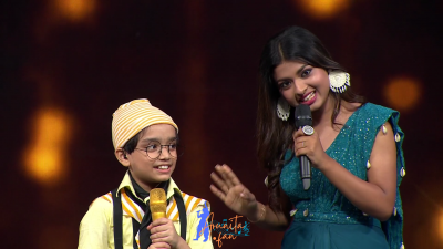 Arunita Kanjilal on SSS2 Day 8 Pic-9
Captain Arunita Kanjilal 's some beautiful moments in Super Star Singer 2, Day 8
Broadcast Date: 15th May 2022
Picture Courtesy: Sony TV India
NO COPYRIGHT INFRINGEMENT INTENDED
Keywords: Arunita Kanjilal, Super Star Singer 2, arunita, Day 8