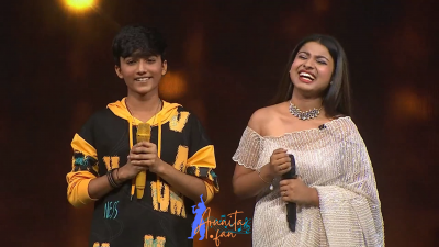 Arunita Kanjilal on SSS2 Day 10 Pic-13
Captain Arunita Kanjilal 's some beautiful moments in Super Star Singer 2, Day 10
Broadcast Date: 22nd May 2022
Picture Courtesy: Sony TV India
NO COPYRIGHT INFRINGEMENT INTENDED
Keywords: Arunita Kanjilal, Super Star Singer 2, arunita, Day 10