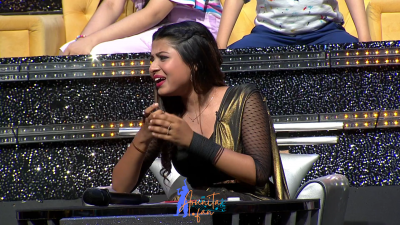 Pic 11: Arunita Kanjilal on SSS2 Day 15
Captain Arunita Kanjilal 's some beautiful moments in Super Star Singer 2, Day 15
Picture Courtesy: Sony TV India
NO COPYRIGHT INFRINGEMENT INTENDED
Keywords: Arunita Kanjilal, Super Star Singer 2, arunita, Day 15