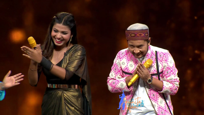 Pic 34: Arunita Kanjilal on SSS2 Day 15
Captain Arunita Kanjilal 's some beautiful moments in Super Star Singer 2, Day 15
Picture Courtesy: Sony TV India
NO COPYRIGHT INFRINGEMENT INTENDED
Keywords: Arunita Kanjilal, Super Star Singer 2, arunita, Day 15