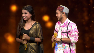 Pic 37: Arunita Kanjilal on SSS2 Day 15
Captain Arunita Kanjilal 's some beautiful moments in Super Star Singer 2, Day 15
Picture Courtesy: Sony TV India
NO COPYRIGHT INFRINGEMENT INTENDED

Keywords: Arunita Kanjilal, Super Star Singer 2, arunita, Day 15