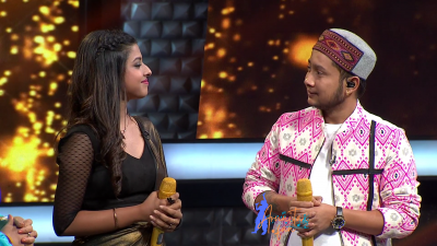 Pic 42: Arunita Kanjilal on SSS2 Day 15
Captain Arunita Kanjilal 's some beautiful moments in Super Star Singer 2, Day 15
Picture Courtesy: Sony TV India
NO COPYRIGHT INFRINGEMENT INTENDED
Keywords: Arunita Kanjilal, Super Star Singer 2, arunita, Day 15