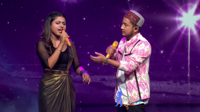 Pic 46: Arunita Kanjilal on SSS2 Day 15
Captain Arunita Kanjilal 's some beautiful moments in Super Star Singer 2, Day 15
Picture Courtesy: Sony TV India
NO COPYRIGHT INFRINGEMENT INTENDED
Keywords: Arunita Kanjilal, Super Star Singer 2, arunita, Day 15