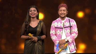 Pic 47: Arunita Kanjilal on SSS2 Day 15
Captain Arunita Kanjilal 's some beautiful moments in Super Star Singer 2, Day 15
Picture Courtesy: Sony TV India
NO COPYRIGHT INFRINGEMENT INTENDED
Keywords: Arunita Kanjilal, Super Star Singer 2, arunita, Day 15