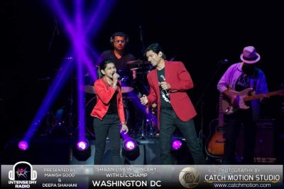 Lill Champ Tour 2015 -Washington DC
Co-Singer: Shaan, Ambli Menon, Gagan Gaonkar
Host: Shri Balalji Entertainment Inc./Intense DMV
Date: 15 May 2015, 8:30PM
Place: Warner Theatre, Washington DC
Keywords: Arunita Kanjilal; Washington DC 2015; Lill Champ Tour 2015